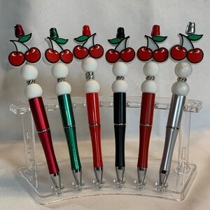 NEW! Handmade Decorated Pens! 5 Piece Set! You Get One!  Your Choice!